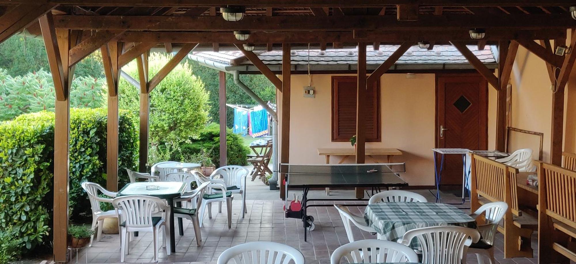 Korona Panzio Bed and Breakfast Balatonberény Buitenkant foto